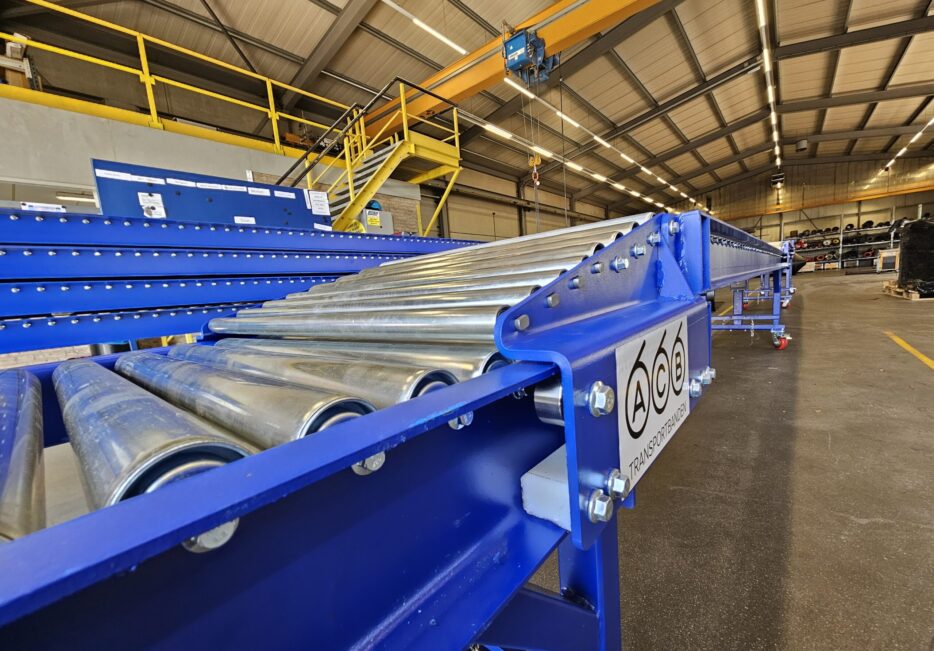 Telescopische rollenbaan