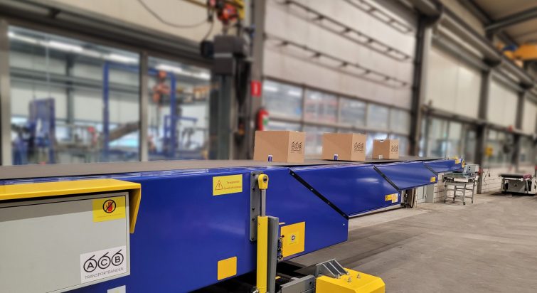 Telescopische transportband