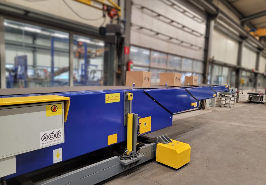 Telescopische transportband