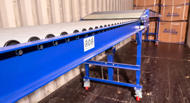 Telescopische rollenbaan