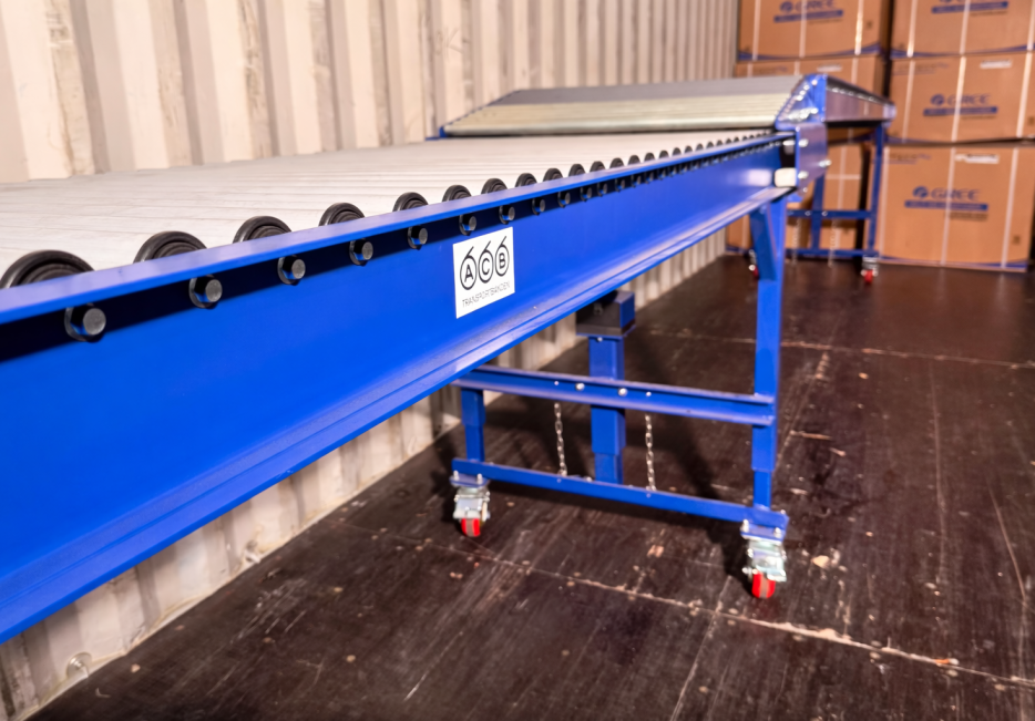 Telescopische rollenbaan